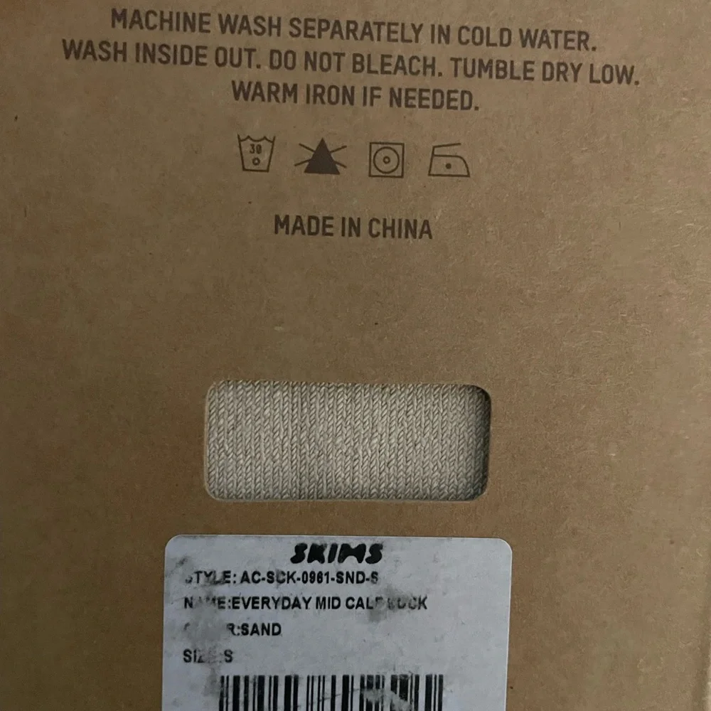 NWT Skims Everyday Socks Bundle of 4